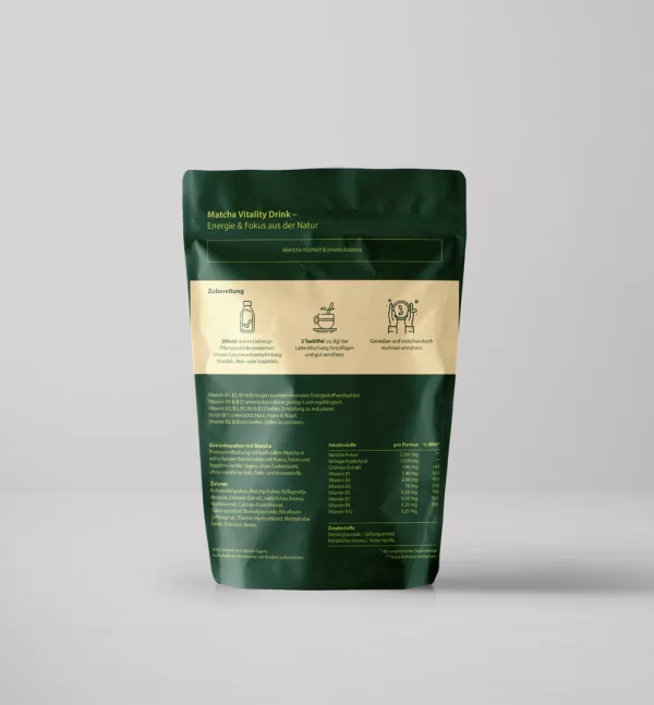 Matcha Vitality Drink with organic Matcha - Image 3