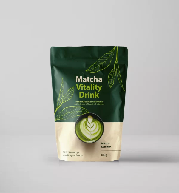Matcha Vitality Drink with organic Matcha